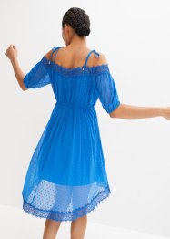 Cold-Shoulder-Kleid mit Spitze, BODYFLIRT boutique