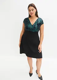 Kleid mit Pailletten, bonprix