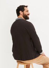 Poloshirt Langarm mit Reißverschluss, bpc selection