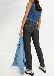 Jean mom taille haute, stretch, bonprix