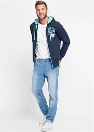Lot de 2 jeans extensibles Regular légers, droits, bonprix