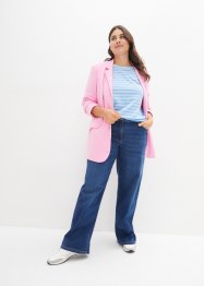 Stretch-Jeans mit extra weitem Bein und Bequembund, bpc bonprix collection