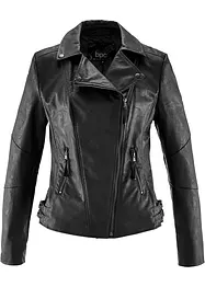 Lederimitat-Jacke aus reiner Viskose, bonprix