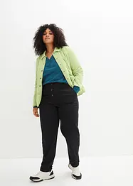 Pantalon Straight, taille haute et confortable, bonprix