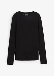 Langarmshirt aus reiner Bio-Baumwolle, bonprix