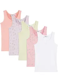 Unterhemd mit weicher Baumwolle (5er Pack), bonprix
