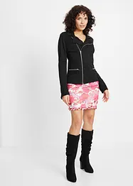 Biker-Shirtjacke aus Viskose-Mix, bonprix