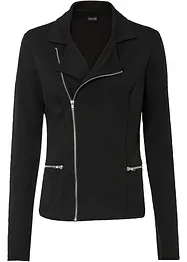 Biker-Shirtjacke aus Viskose-Mix, bonprix