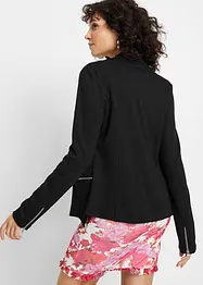 Biker-Shirtjacke aus Viskose-Mix, bonprix