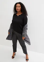 Langarmshirt mit Ösen, bonprix