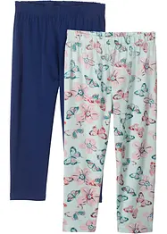 Capri-Leggings mit Bio-Baumwolle (2er Pack), bonprix