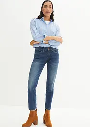 Mom Jeans Mid Waist, Stretch, bonprix