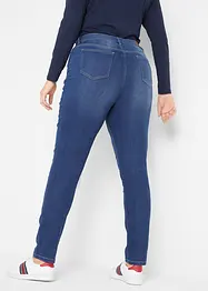 Jean slim taille mi-haute, denim ultra-souple, bonprix