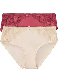 Lot de 2 slips Maxi, bonprix