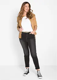 Jean slim taille haute, super stretch, bonprix