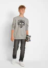 Sweatshirt aus weichem Baumwoll-Mix (2er Pack), bonprix