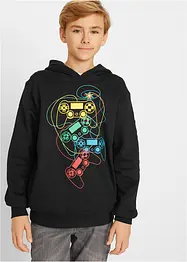 Sweat à capuche en coton, bonprix