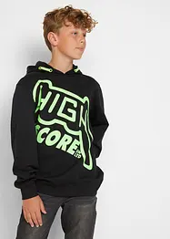 Sweat à capuche 100% coton, bonprix