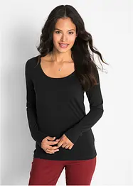 Figurbetontes Langarmshirt, bonprix
