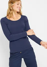 T-shirt manches longues près du corps, bonprix