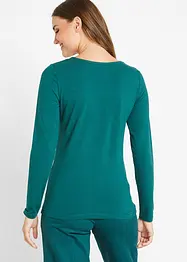 T-shirt manches longues près du corps, bonprix