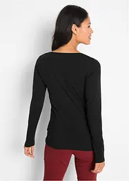 Figurbetontes Langarmshirt, bonprix