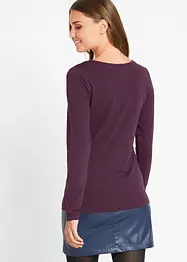 Figurbetontes Langarmshirt, bonprix