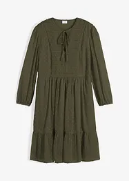 Chiffon-Kleid mit Struktur, bonprix