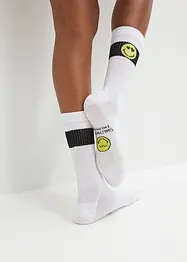 Lot de 3 paires de chaussettes de tennis Smiley, SmileyWorld