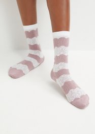 Socken mit Strickmuster mit Bio-Baumwolle (4er Pack), bpc bonprix collection