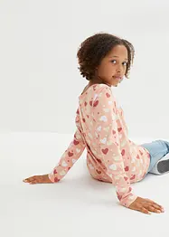 Lot de 3 T-shirts manches longues 100% coton, bonprix