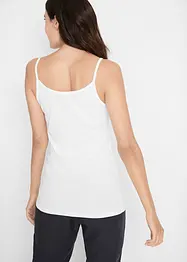 Lot de 3 tops à bretelles spaghetti 100% coton, bonprix