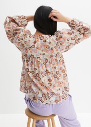 Blouse imprimée en coton, RAINBOW