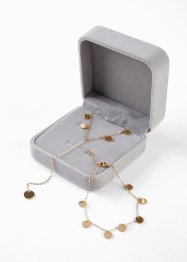 Collier et bracelet dorés (ens. 2 bijoux), bpc selection premium