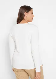 Langarmshirt aus reiner Bio-Baumwolle, bonprix