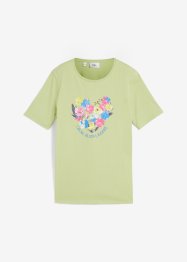 T-Shirt mit Druck vorne aus Bio-Baumwolle, bpc bonprix collection