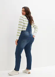 Boyfriend Jeans Mid Waist, Latzhose, bonprix