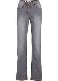 Jean droit taille haute, extensible, bonprix