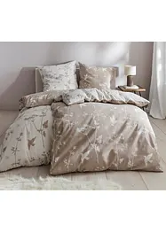 Parure de lit réversible à motif floral, bonprix