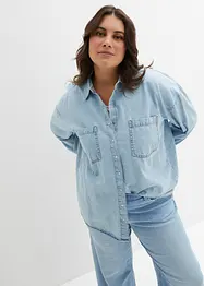 Chemise en jean oversize, bonprix