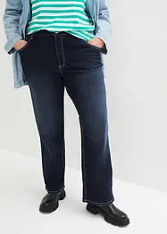 Wide Leg Jeans High Waist, Stretch, bonprix