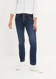 Straight Jeans Mid Waist, Stretch, bonprix