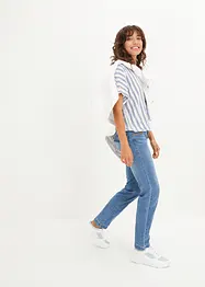 Jean Straight taille moyenne, extensible, bonprix