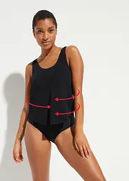 Maillot 1 pièce sculptant, maintien modéré, bonprix