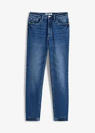 Jean droit taille haute, peu stretch, bonprix
