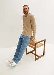 Classic Fit Stretch-Jeans mit seitlichem Dehnbund, Straight, bonprix