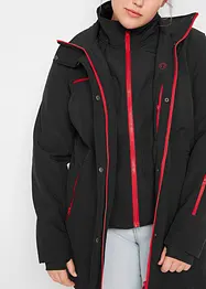 Veste longue softshell extensible, bonprix
