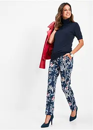 Pull col roulé à manches courtes, bonprix