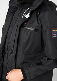 Parka de mi-saison imperméable à capuche, style 2-en-1, bonprix