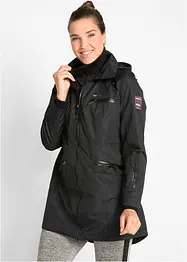 Parka de mi-saison imperméable à capuche, style 2-en-1, bonprix